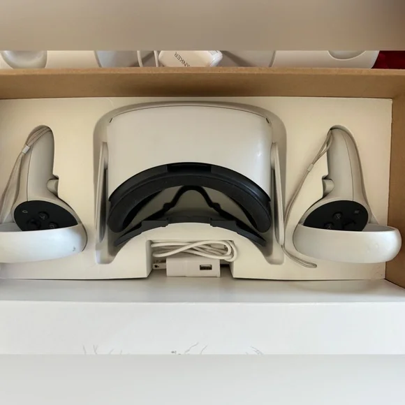 Meta Quest 2 VR Headset w/Controllers & Accessories - Picture 8 of 9